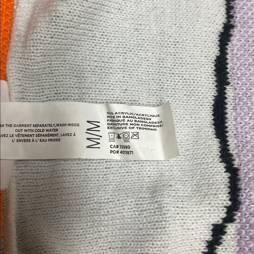 Hello Kitty Halloween Varsity Style Cardigan Size Medium - Picture 9 of 10